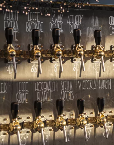 The beerlab taps Beer taps